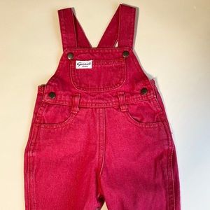 Vintage baby Guess overalls